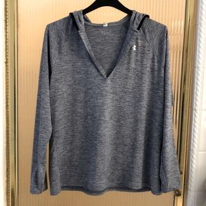Women’s Under Armour XL lightweight blue hoodie